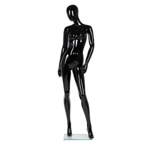 Manechin AC-501 negru lucios
